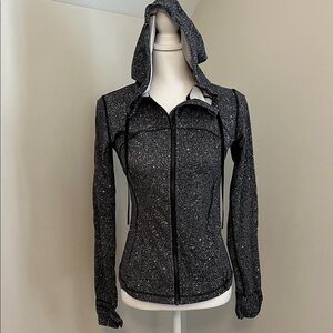 lululemon athletica Black Speckled Hoodie